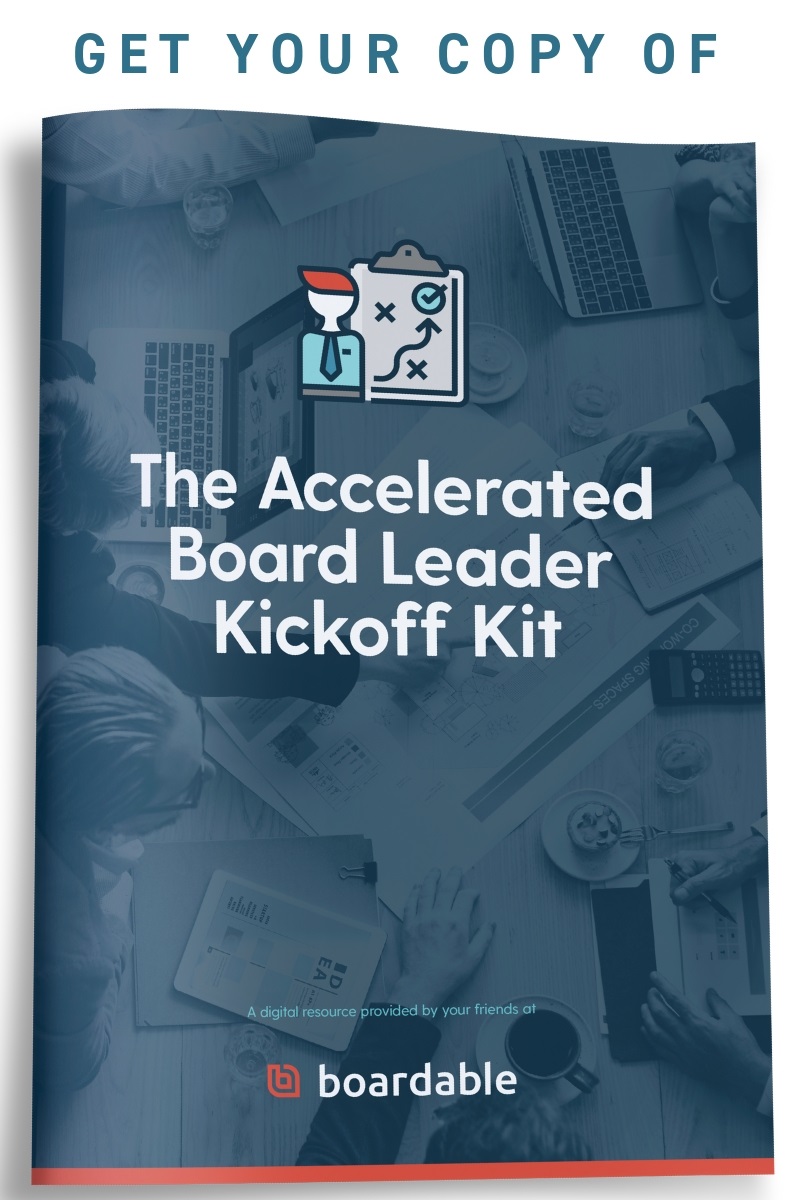 The Accelerated Board Leader Kick-off Kit