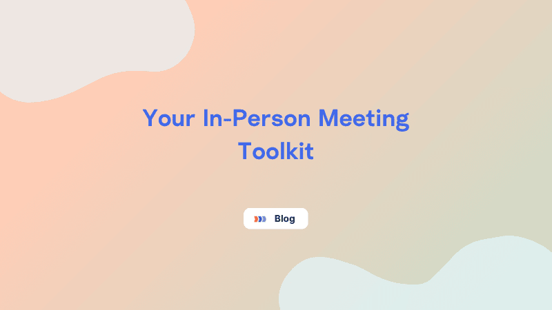 Your In-Person Board Meeting Toolkit
