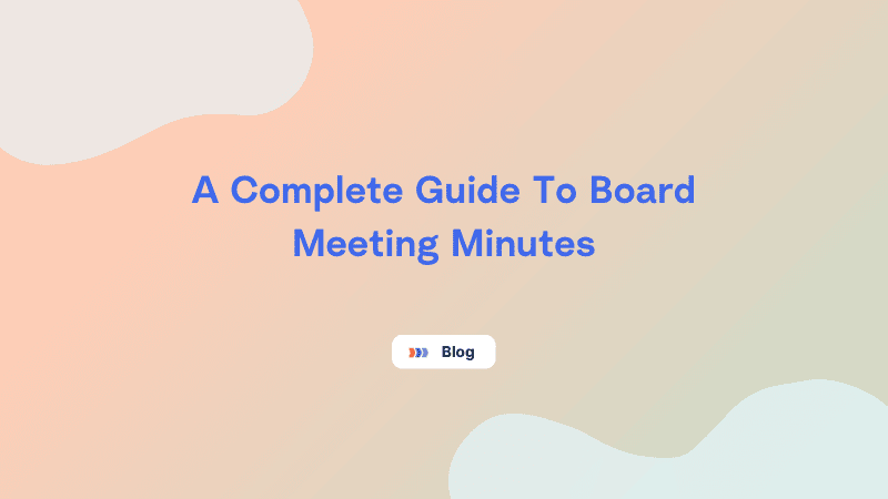 Meeting Agenda Templates for Robert's Rules of Order – BoardEffect