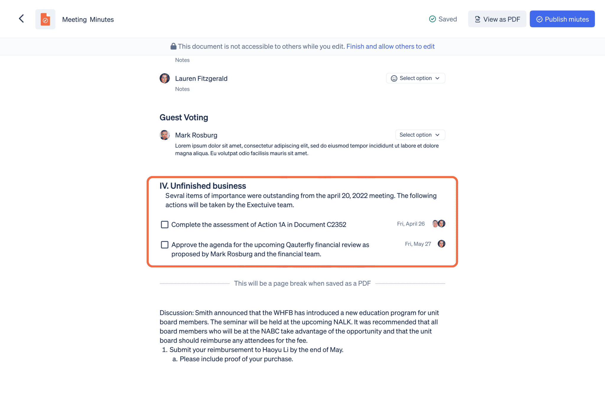 Board Meeting Minutes Guide: Free Template & Examples