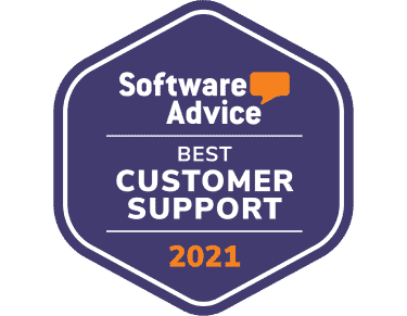 Software Advice best customer support 2021