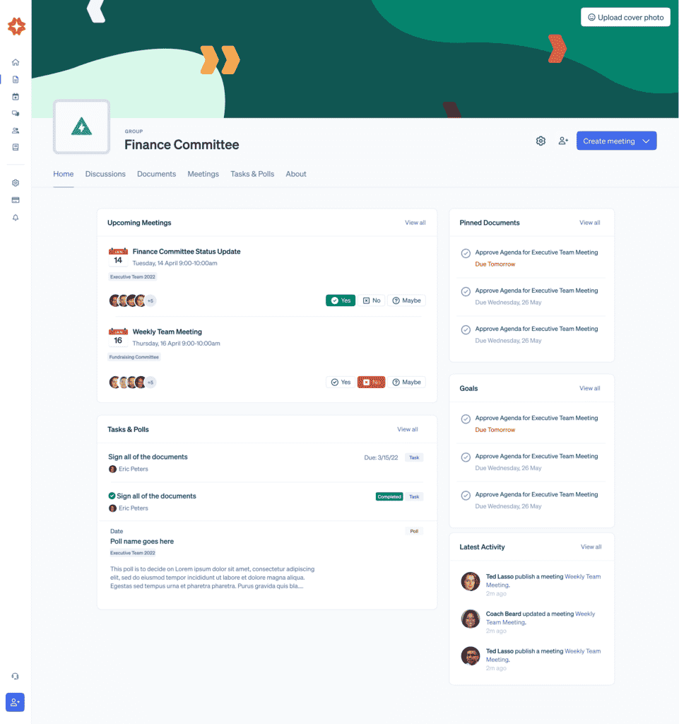 Product screenshot - Group Overview