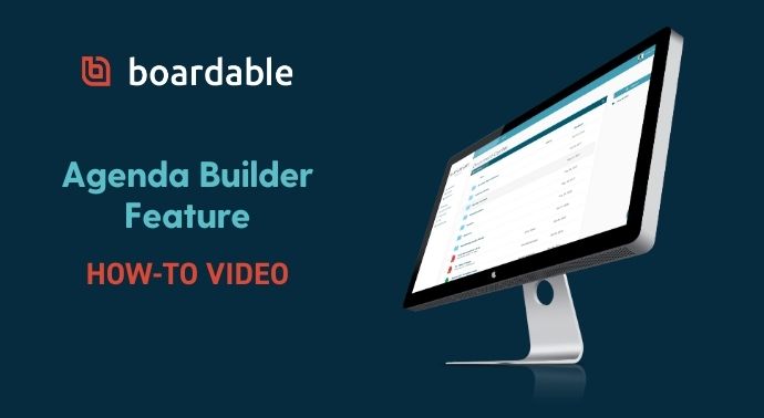 Agenda Builder Feature Video - Boardable Board Management Software