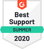 G2 recognized our board management software's support team in summer 2020.