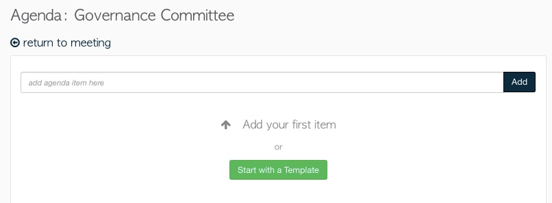 See how easy it is to add items to your board meeting agendas with Boardable.