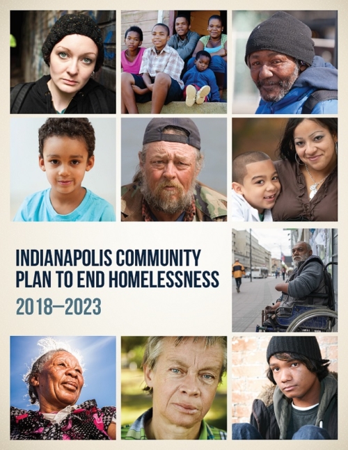 Community Plan – CHIP uses data and research to inform the community on homelessness trends, system needs, and performance outcomes. CHIP then collaborates with the Indianapolis Continuum of Care to develop and implement the Indianapolis Community Plan to End Homelessness. (Photo courtesy of CHIP.)