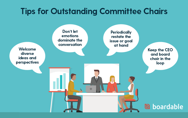 Committee chairs should follow tips like these to improve their management skills.