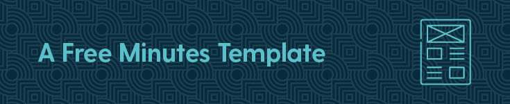 Here's a free corporate meeting minutes template.