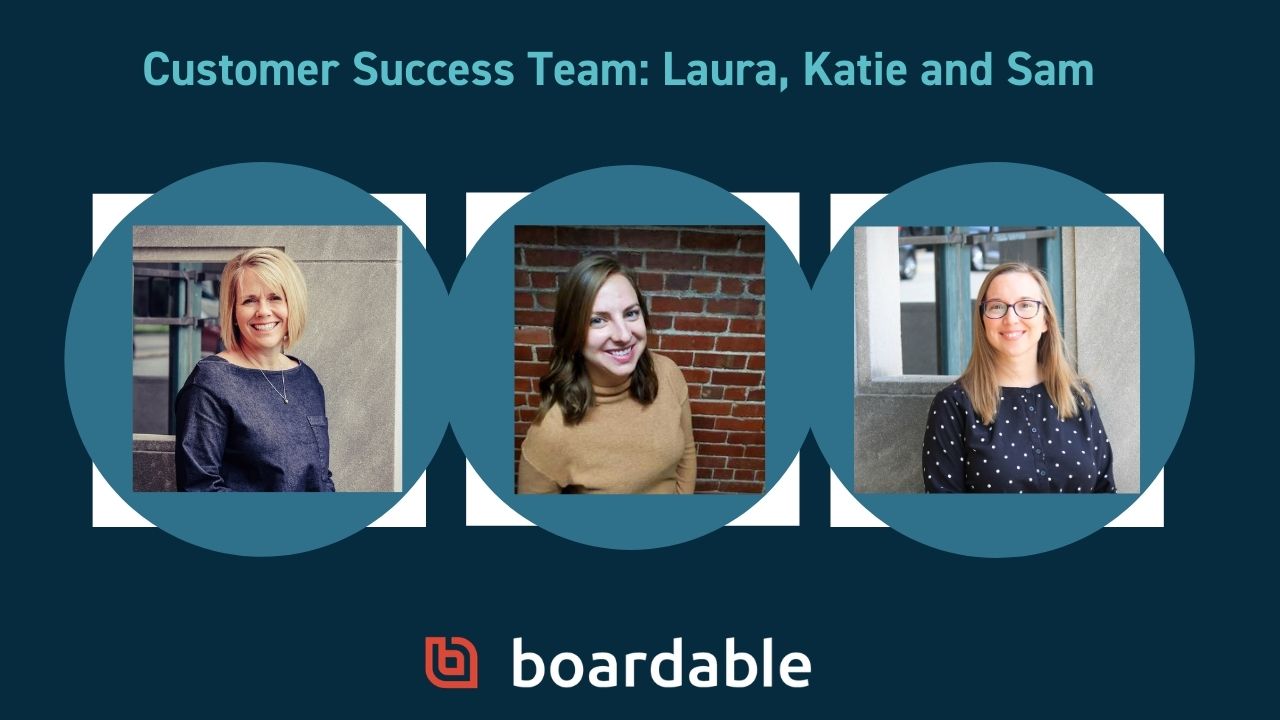 The Boardable Customer Success team helps accounts find success with the platform.