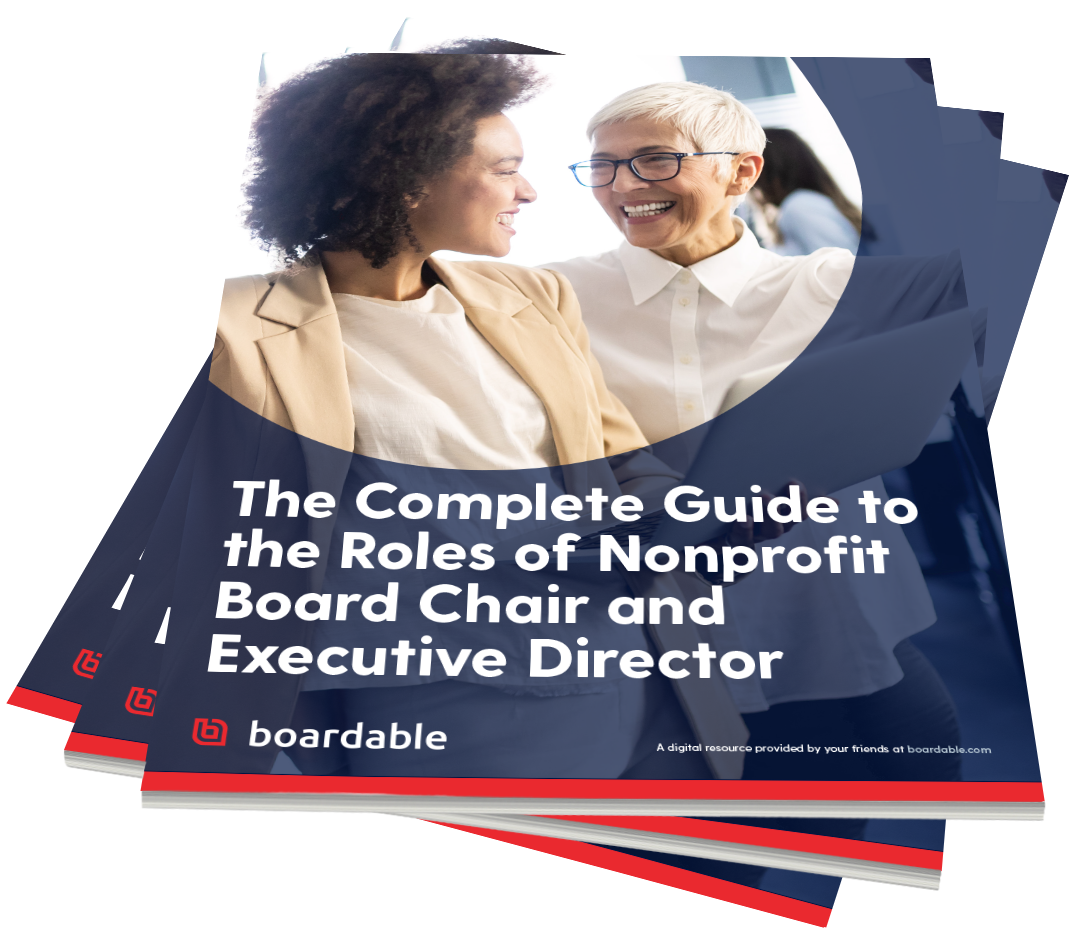 The Boardable Complete Guide to the Nonprofit Board Chair and Executive Director Roles