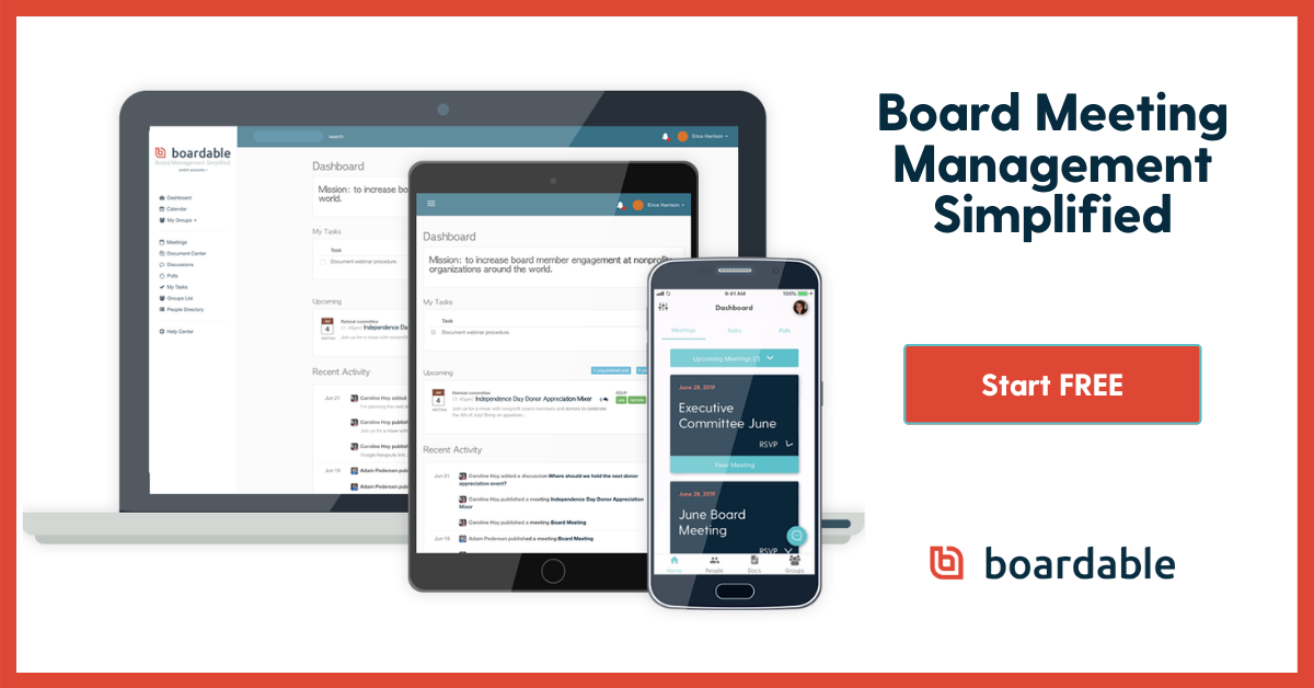 Board Meeting Software Free Trial - Boardable
